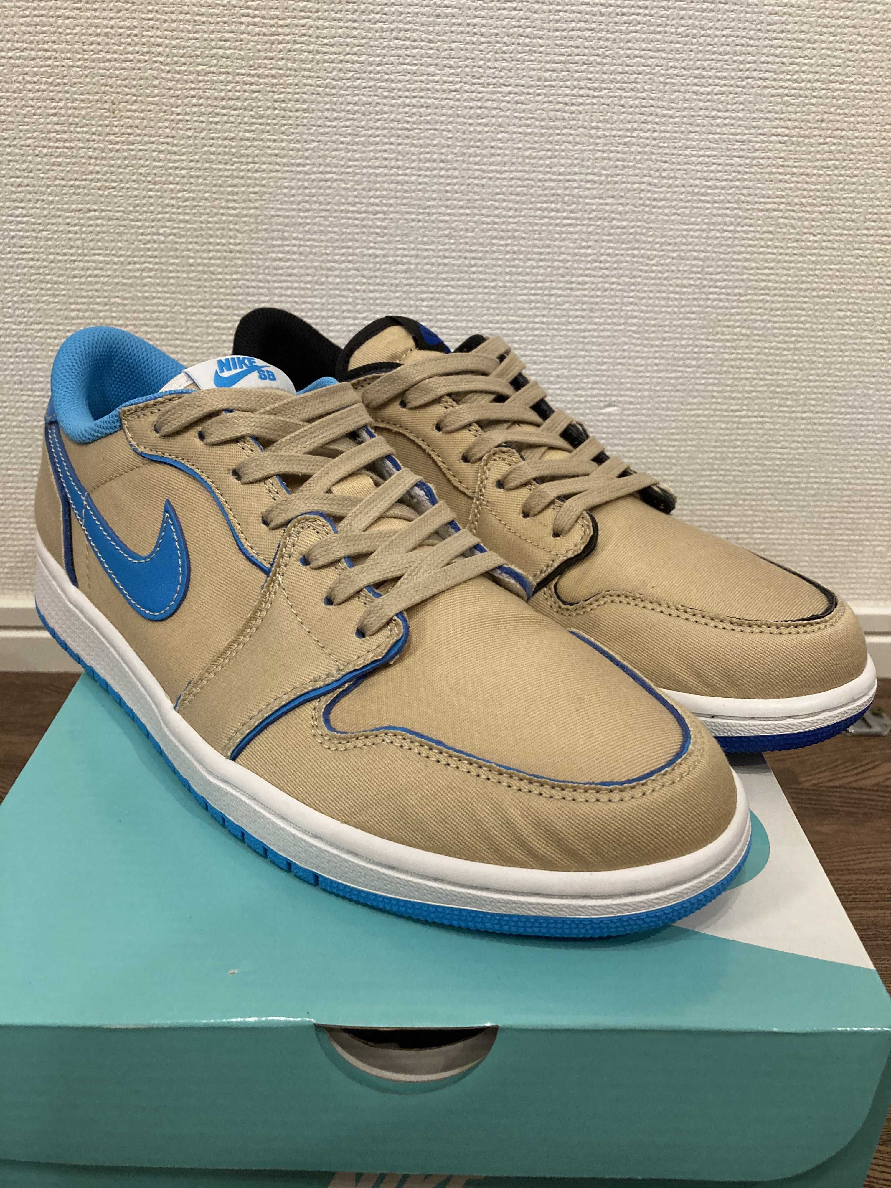 Nike SB Air Jordan 1 Low "Desert Ore/Royal Blue"
