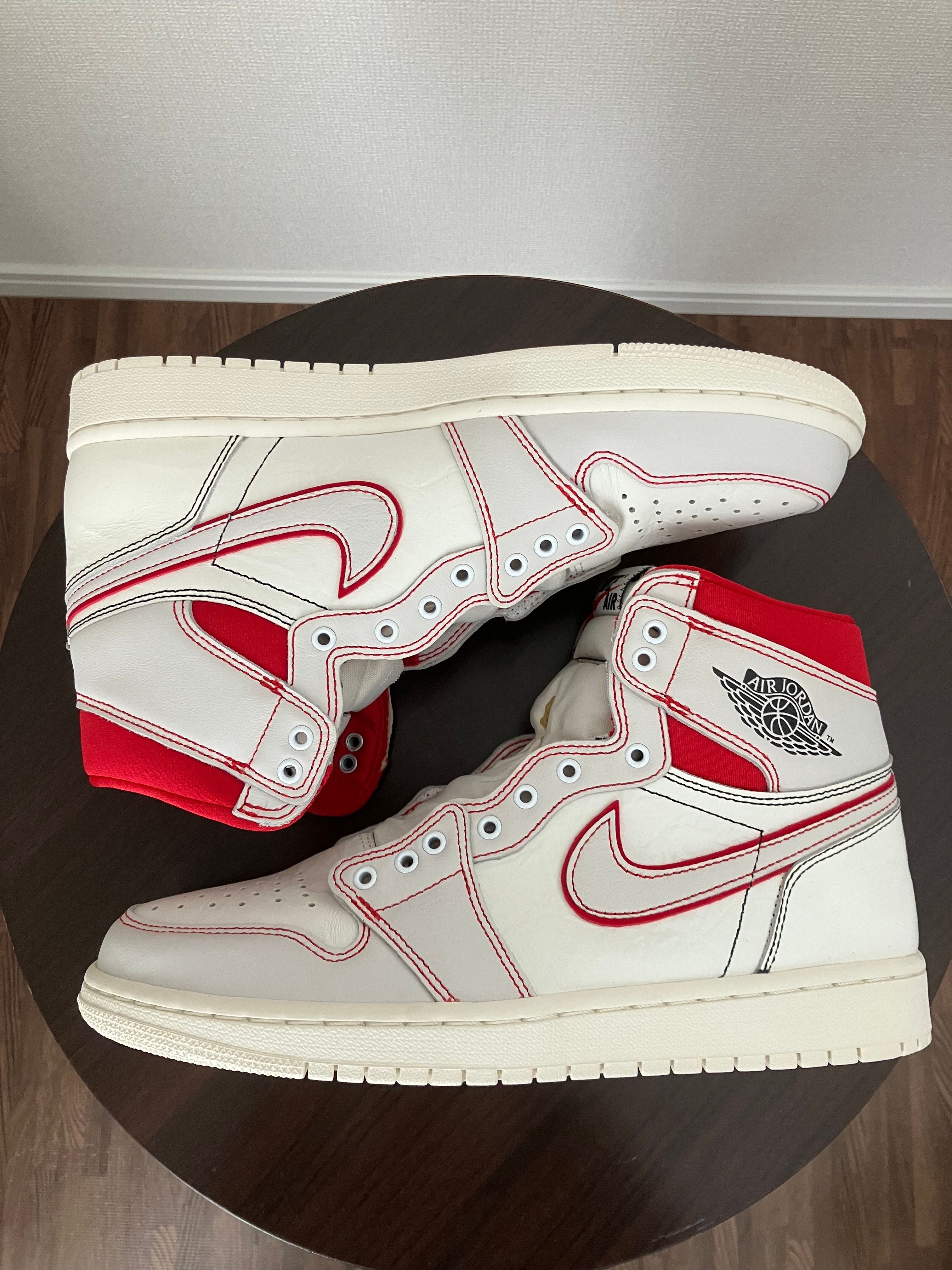 Nike Air Jordan 1 Retro High OG "Sail/University Red"     