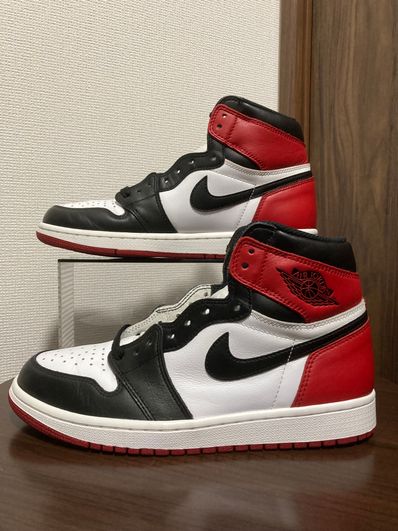 Nike Air Jordan 1 Retro High OG "Black Toe"(2016)