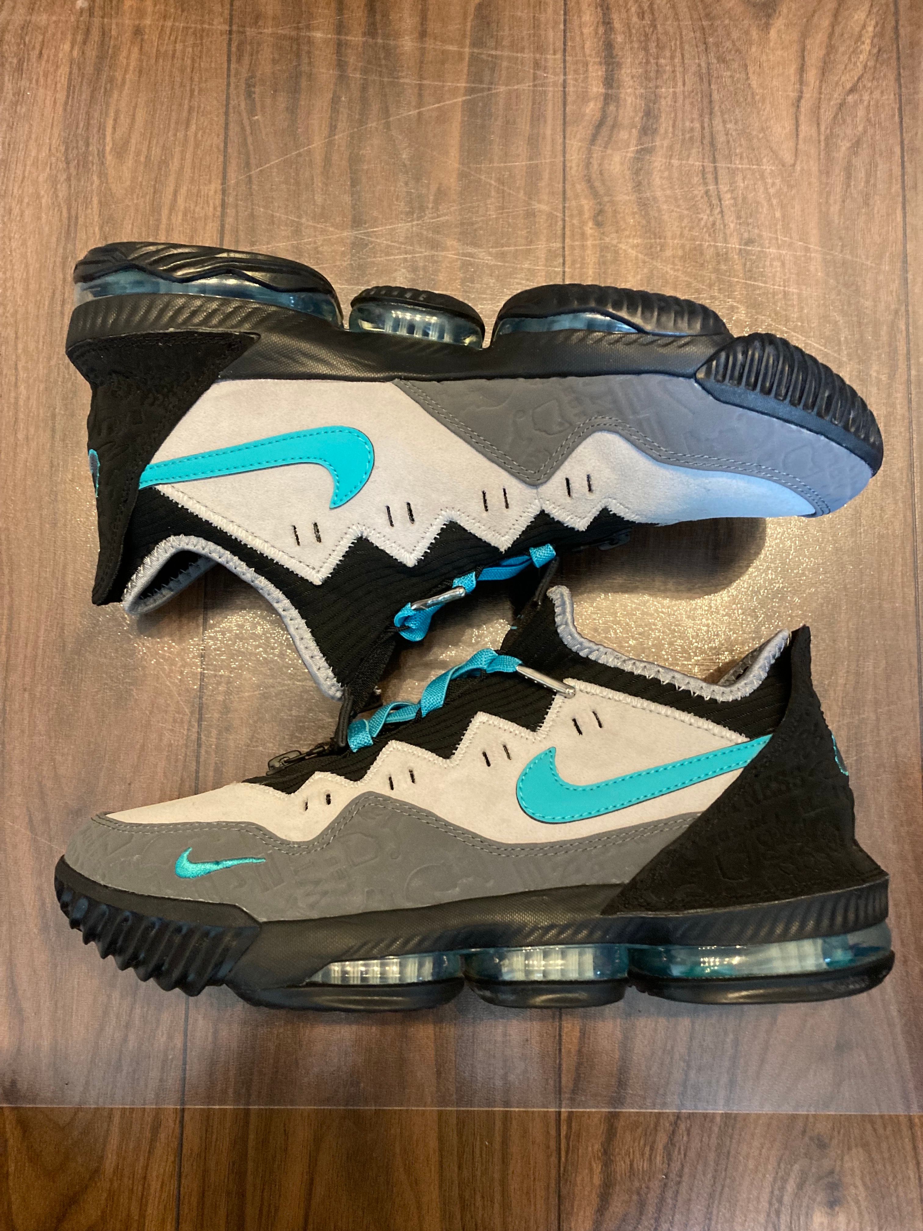 atmos × Nike LeBron 16 "Clear Jade"