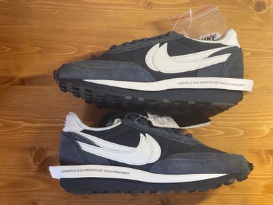 Fragment × sacai × Nike LD Waffle "Blackended Blue"