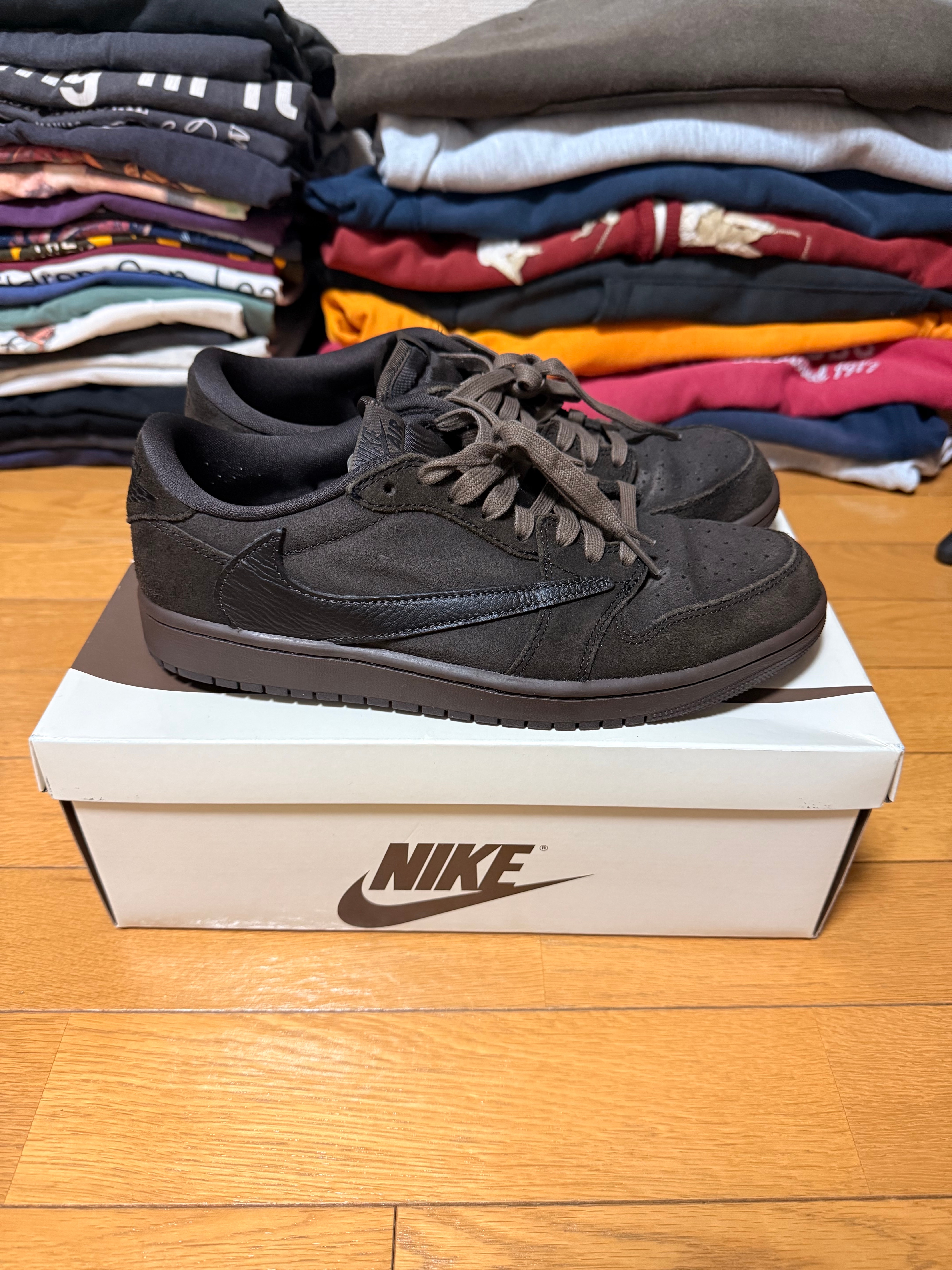 Travis Scott × Nike Air Jordan 1 Low OG SP "Velvet Brown and Dark Mocha"