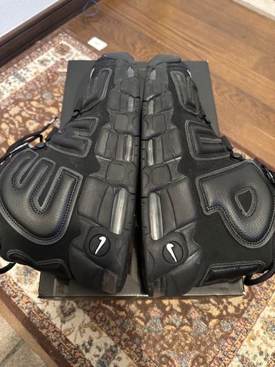 Supreme × Nike Air More Uptempo "Black"