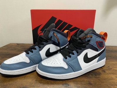 FACETASM × Nike Air Jordan 1 Mid "White/Navy"