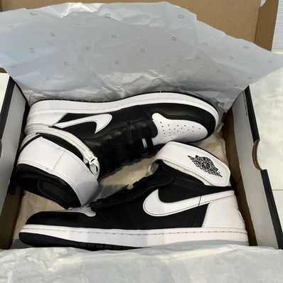 Nike Air Jordan 1 High Flyease "Black and White"