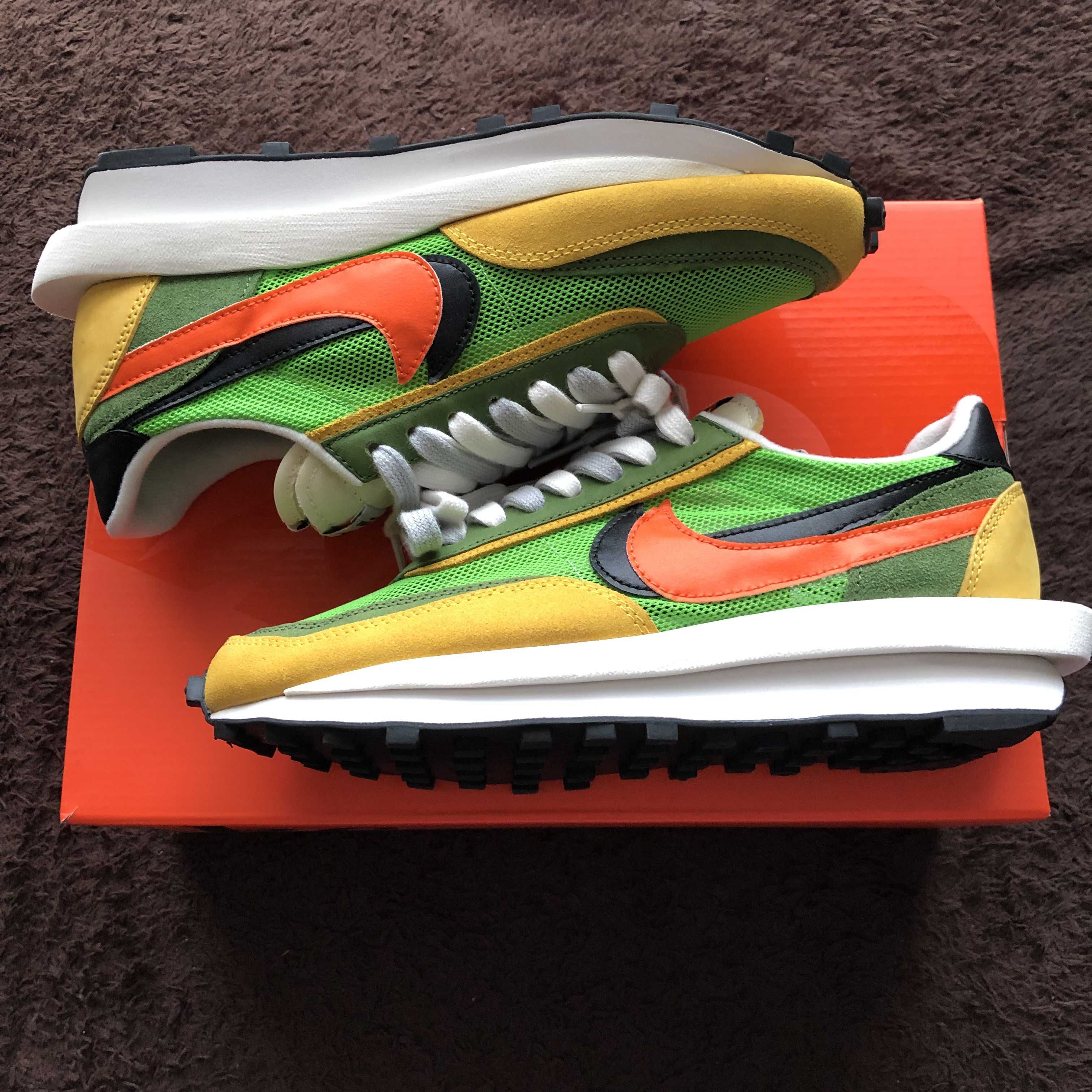 sacai × Nike LDV Waffle "Green"