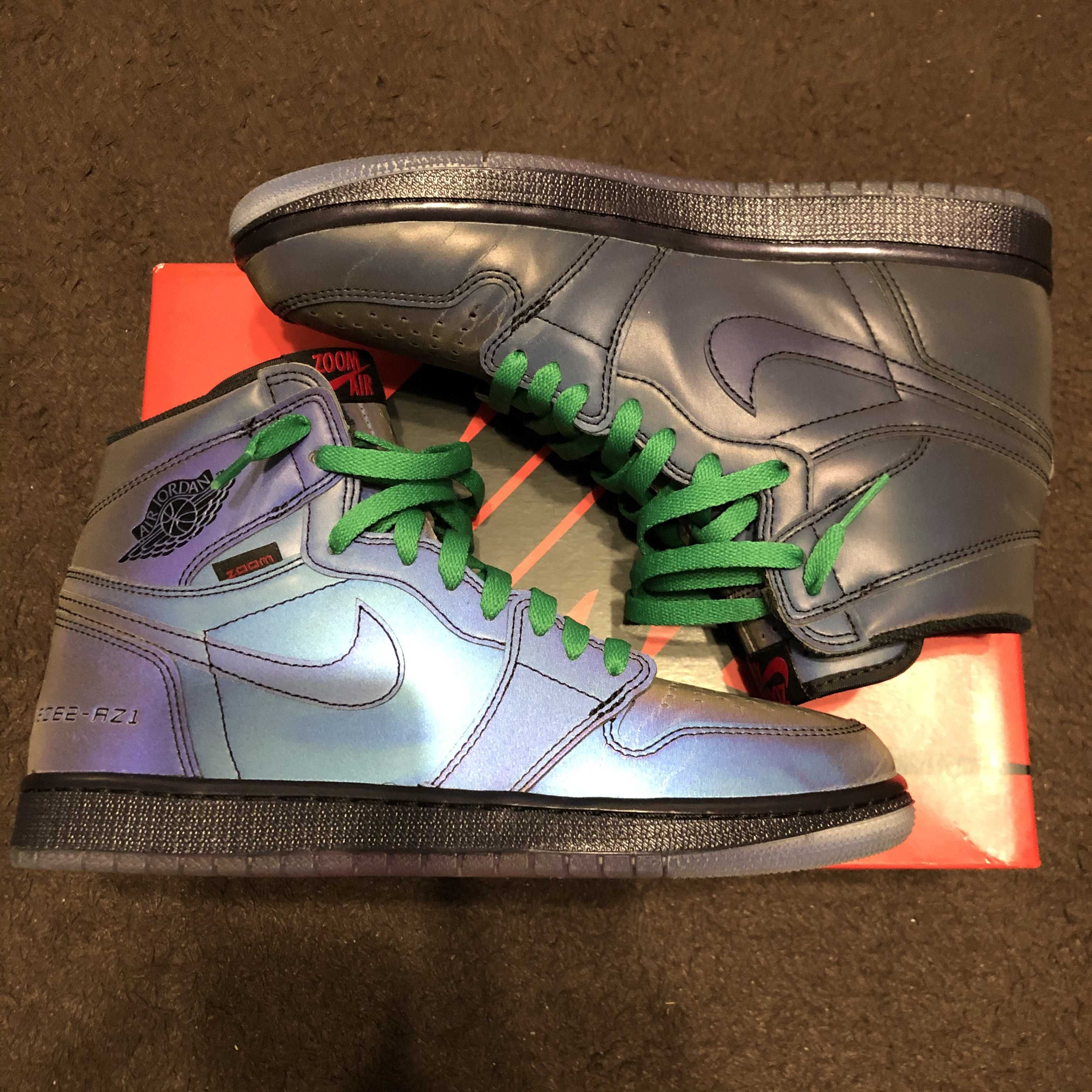 Nike Air Jordan 1 High Zoom Fearless "Multi Color/Varsity Red/Black"