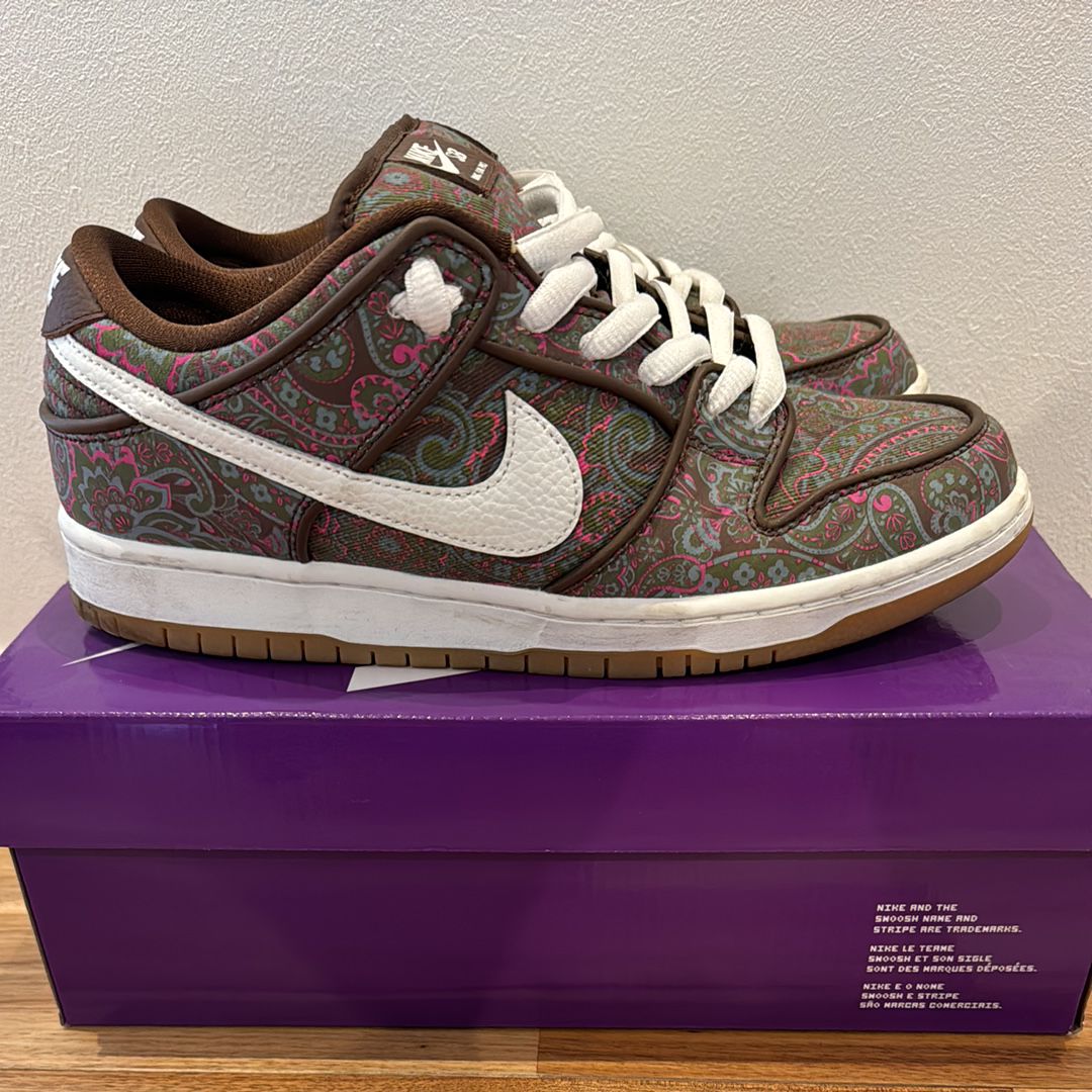 Nike SB Dunk Low PRM "Brown Paisley"