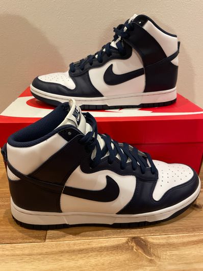 Nike Dunk High "Championship Navy"