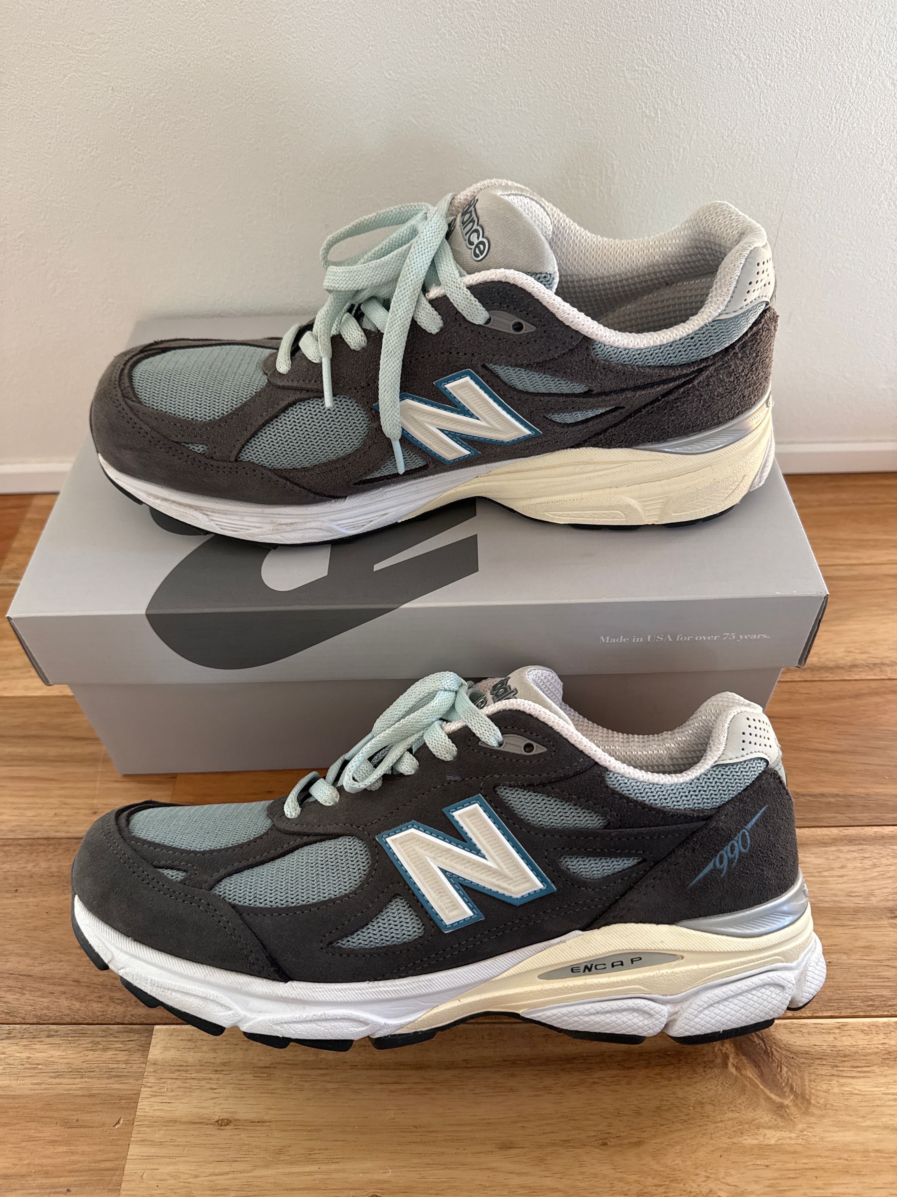 KITH × New Balance 990V3 "Steel Blue"