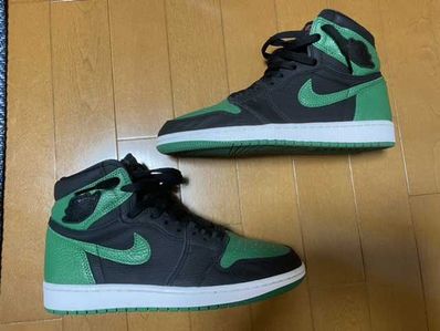 Nike Air Jordan 1 Retro High OG "Black/Pine Green" (2020)