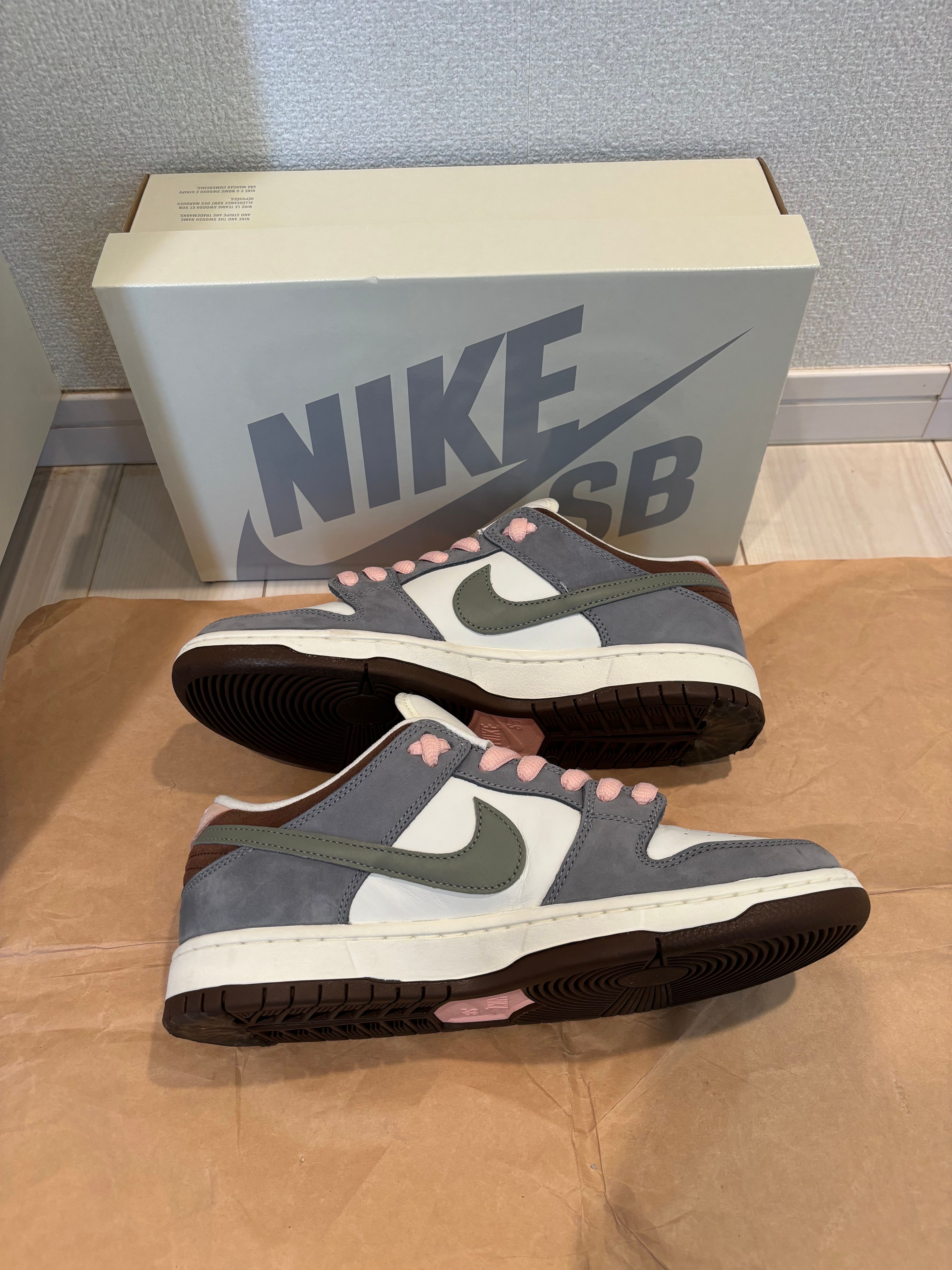 堀米 雄斗(Yuto Horigome) × Nike SB Dunk Low Pro QS "Wolf Grey"