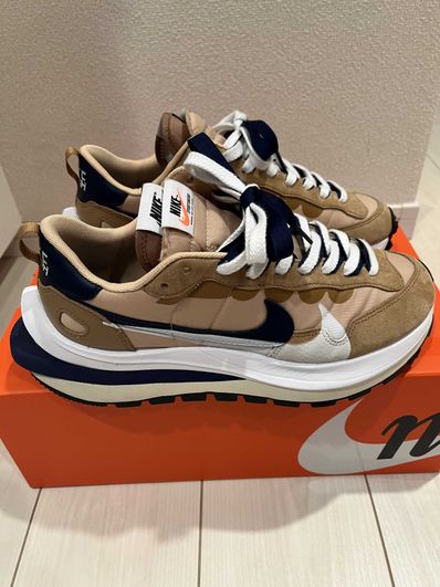 Sacai × Nike Vapor Waffle "Sesame And Blue Void"