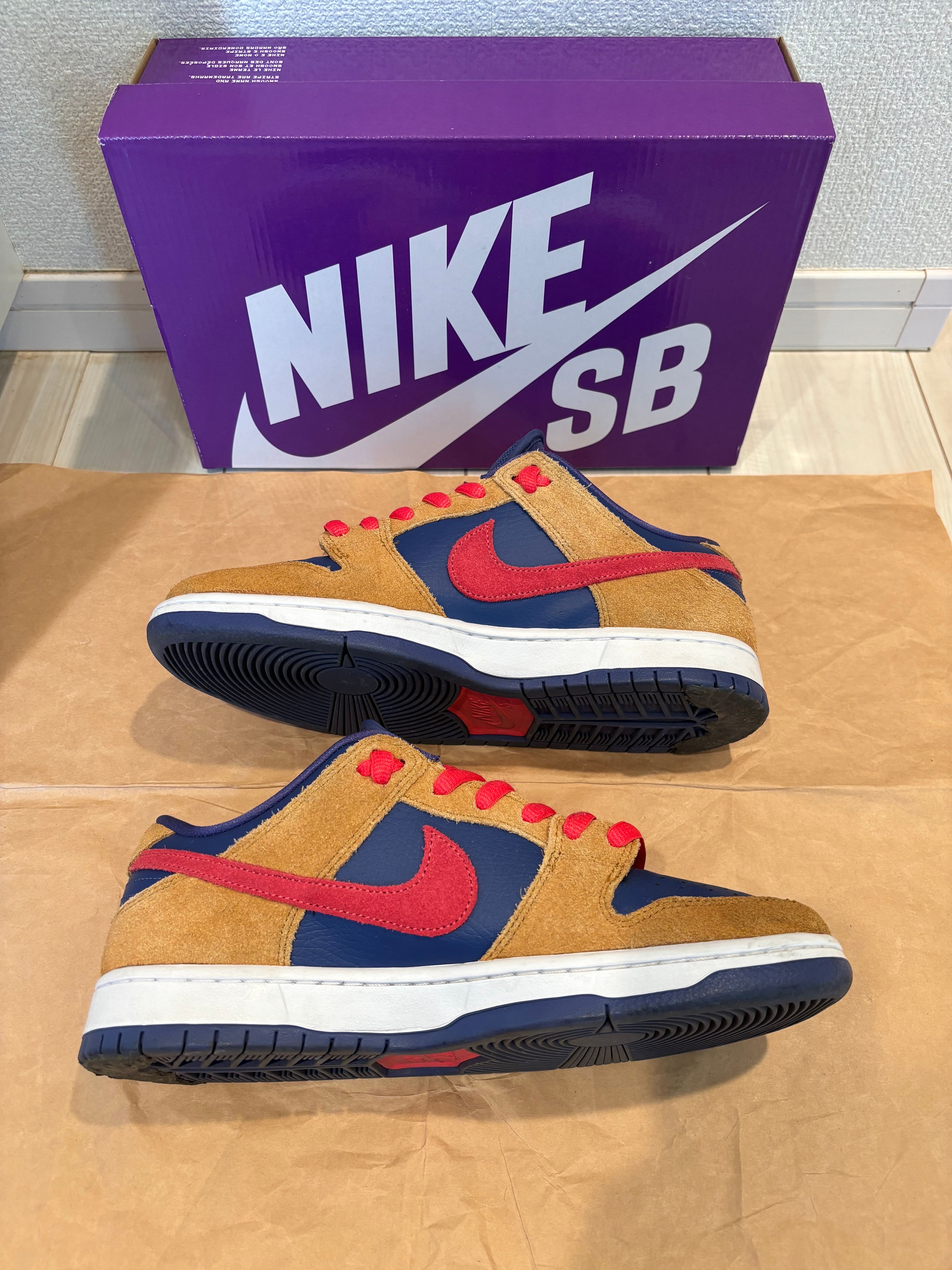 Nike SB Dunk Low Pro "Wheat and Purple"