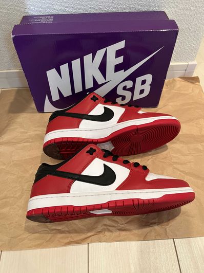 Nike SB Dunk Low Pro "J-Pack Chicago/Varsity Red and White"