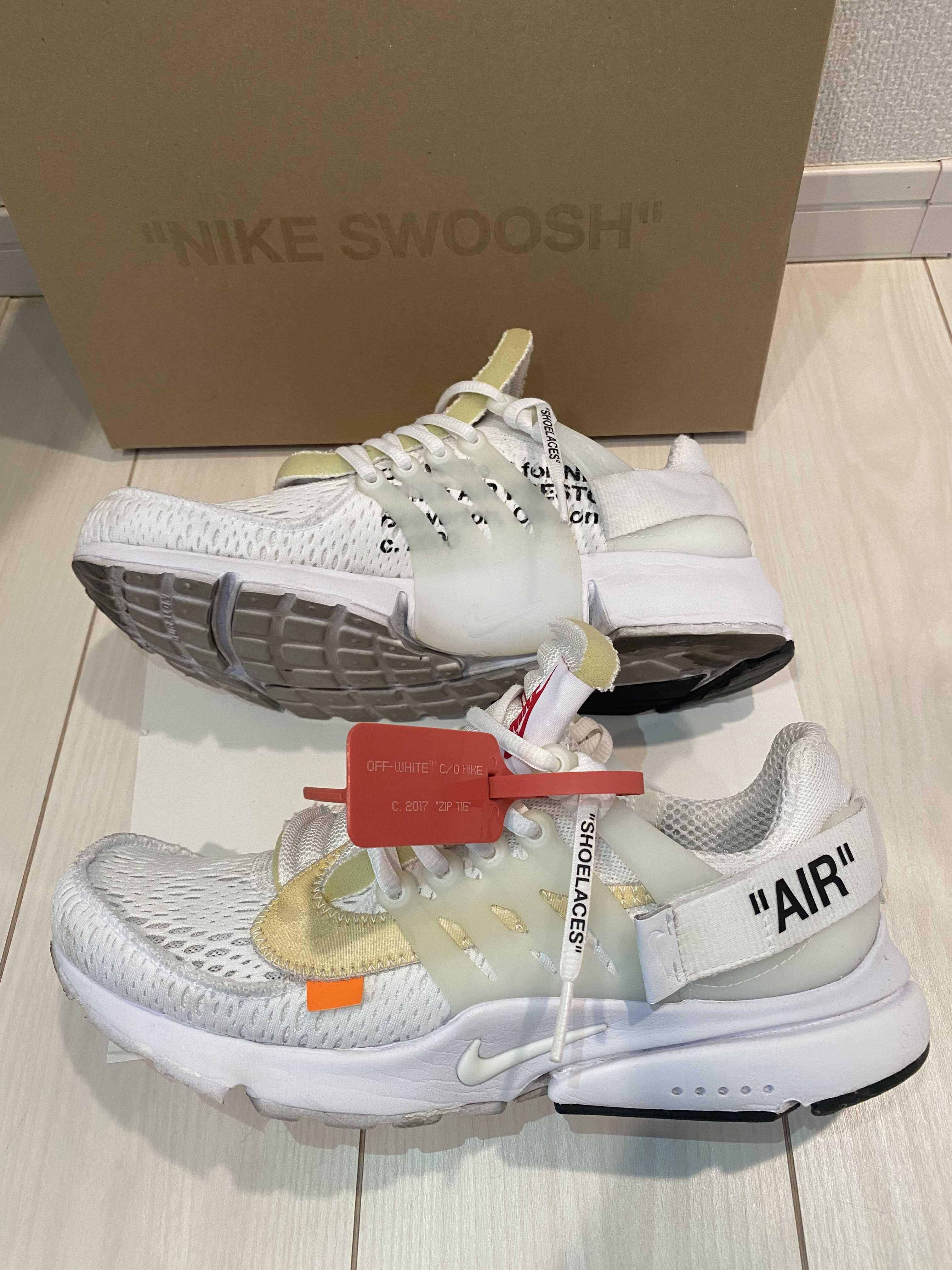 Off-White × Nike Air Presto "White/Black/Cone"