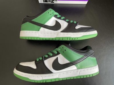 Nike SB Dunk Low Pro "Black and Classic Green"