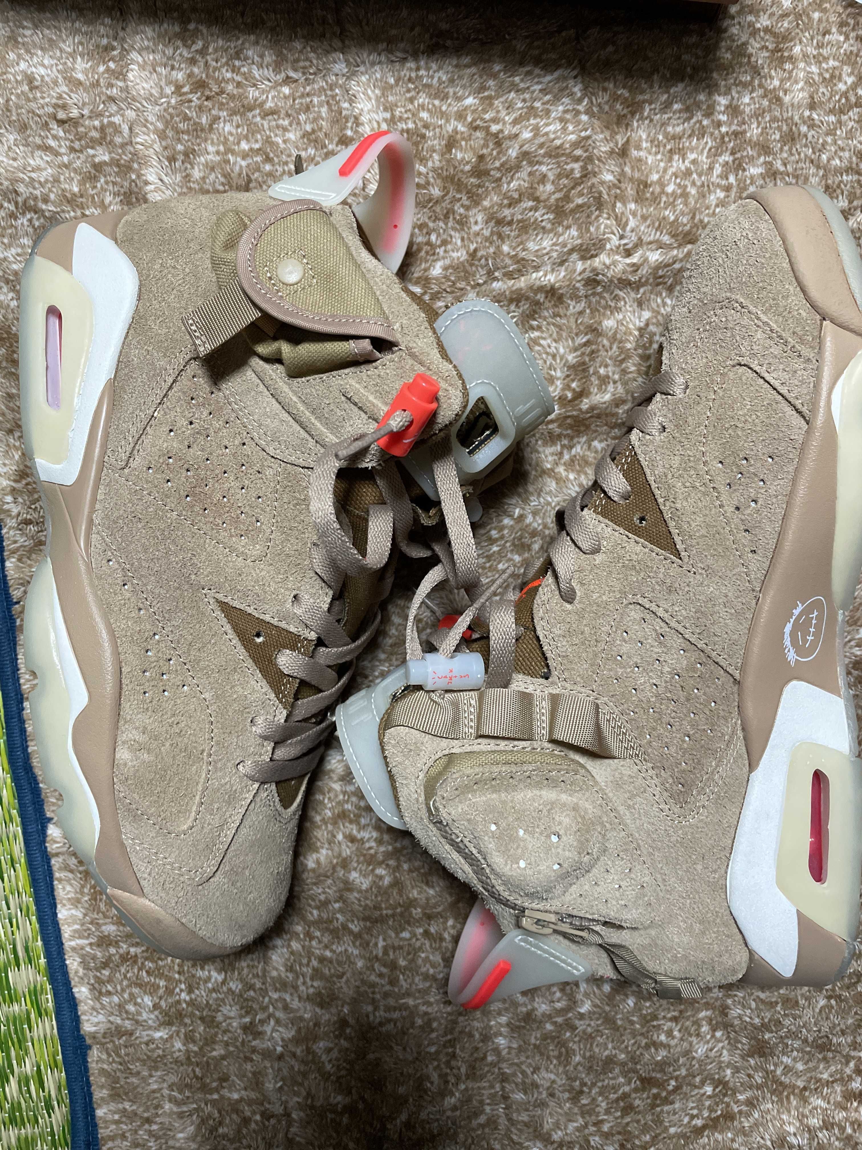 Travis Scott × Nike Air Jordan 6 "British Khaki"