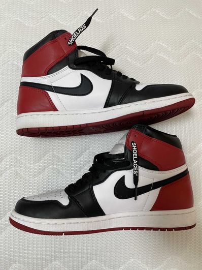 Nike Air Jordan 1 Retro High OG "Black Toe"(2016)
