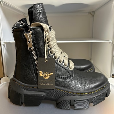 Rick Owens × Dr.Martens 1460 DMXL Jumbo Lace Boot "Black"