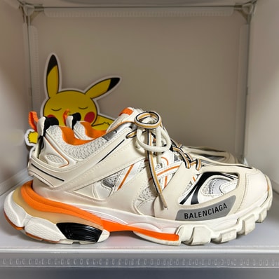 Balenciaga Track Sneaker "White/Orange"