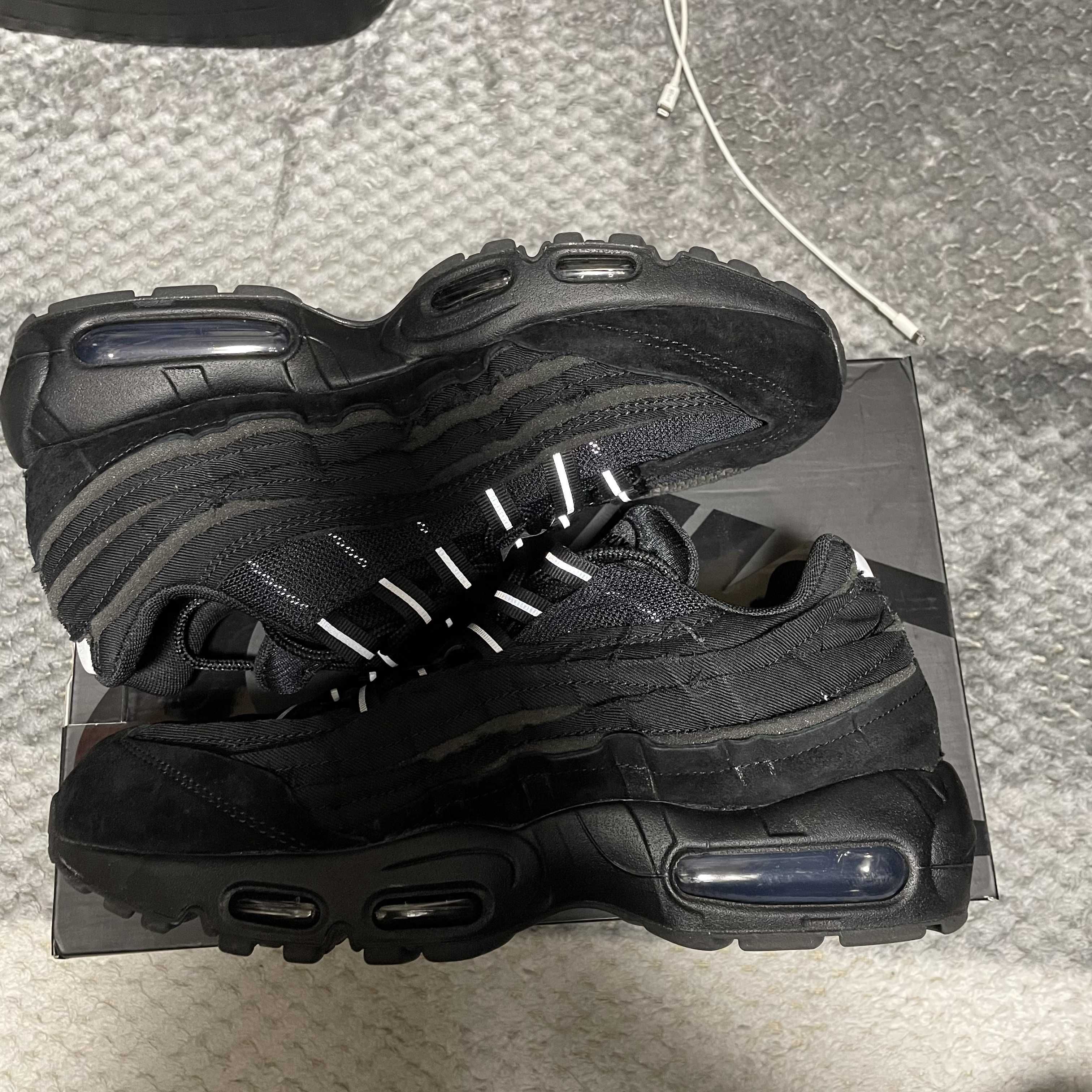 COMME des GARCONS × Nike Air Max 95 "Black"