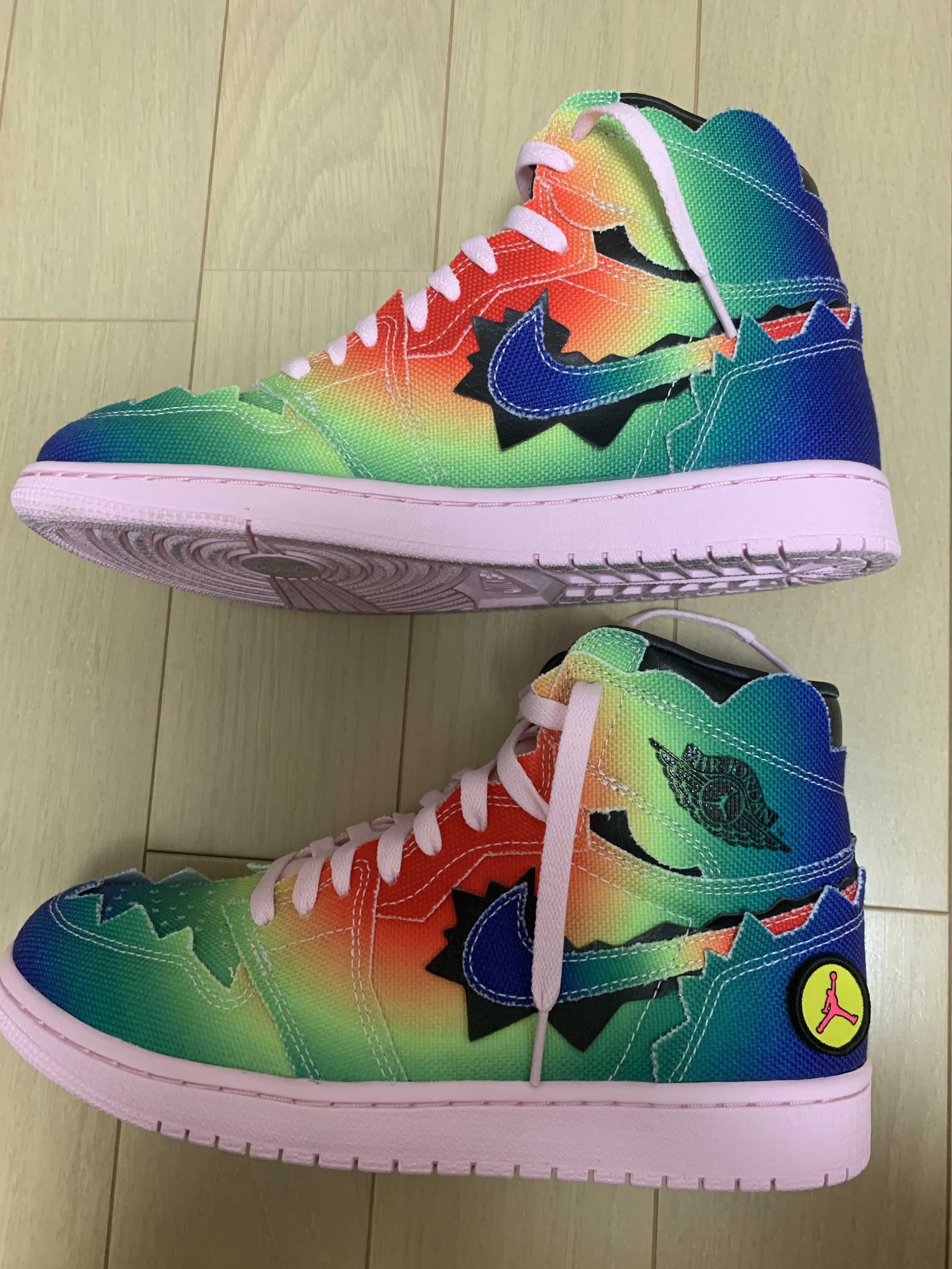J Balvin × Nike Air Jordan 1 High OG "Rainbow"