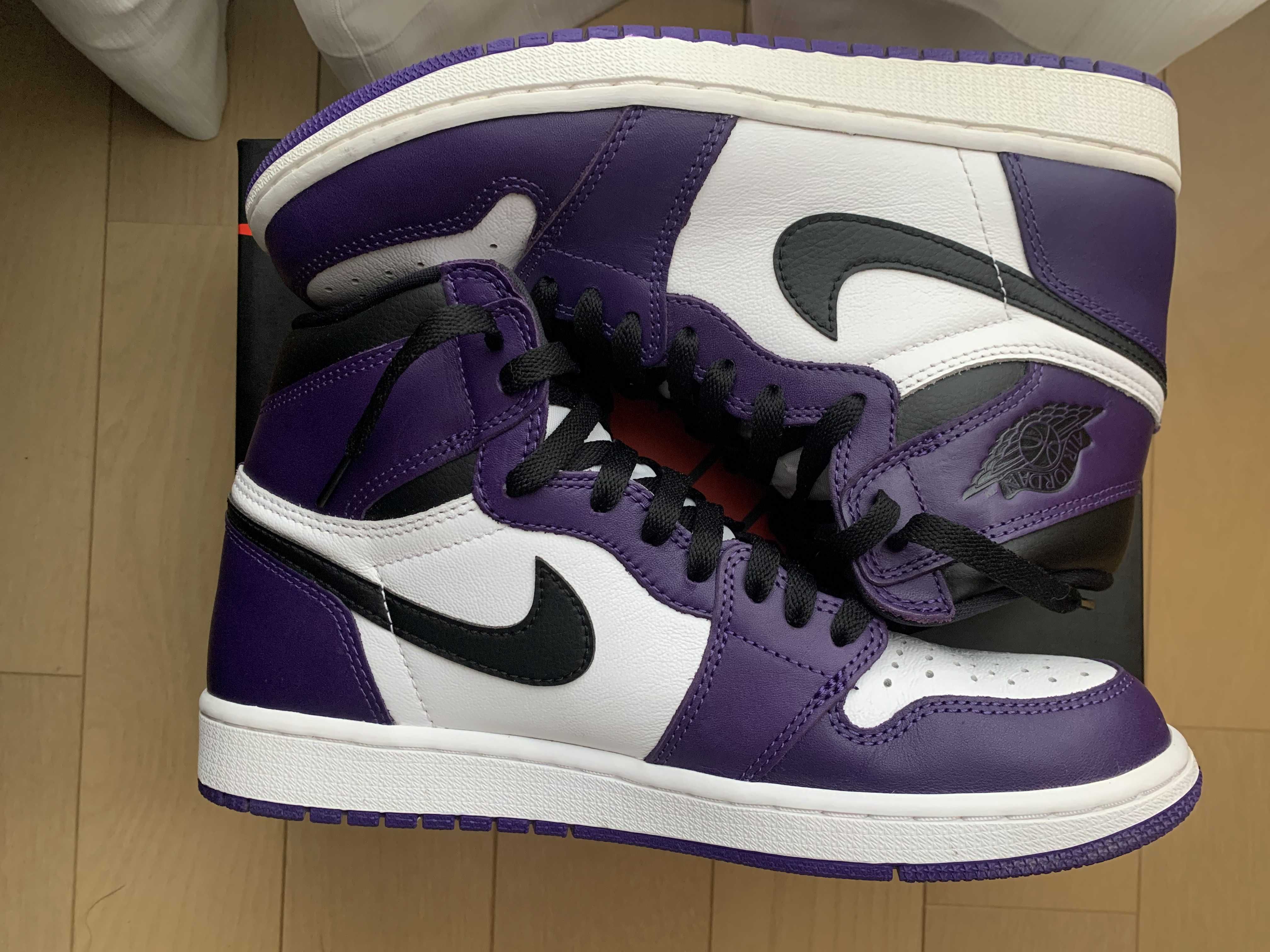 Nike Air Jordan 1 Retro High OG "Court Purple White/Black" (2020)