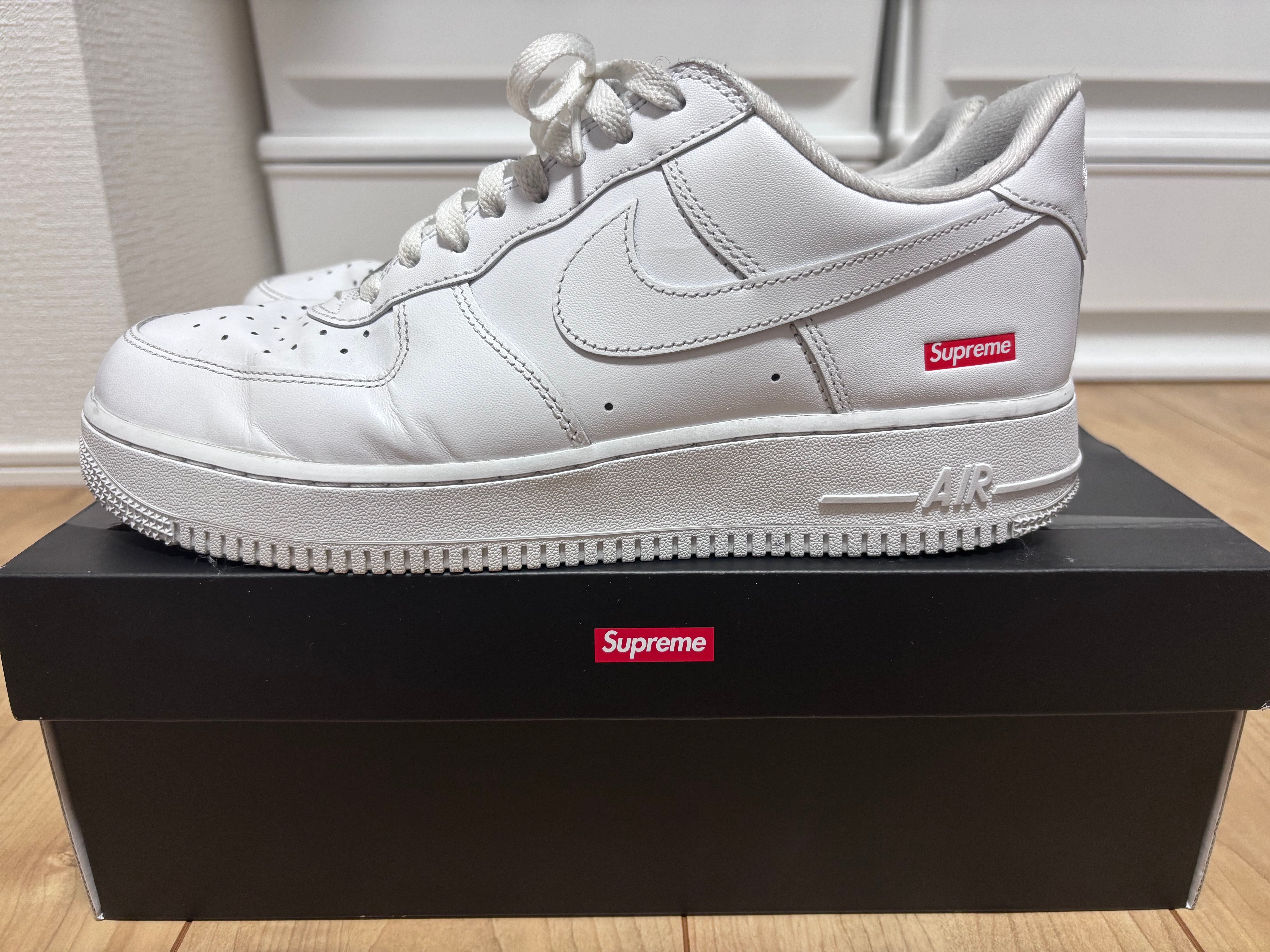 Supreme × Nike Air Force 1 Low "White"