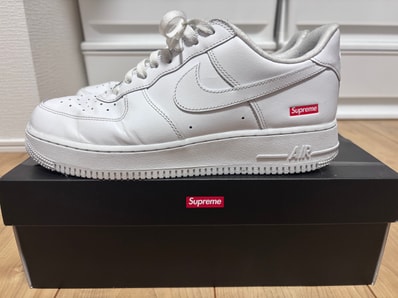 Supreme × Nike Air Force 1 Low "White"