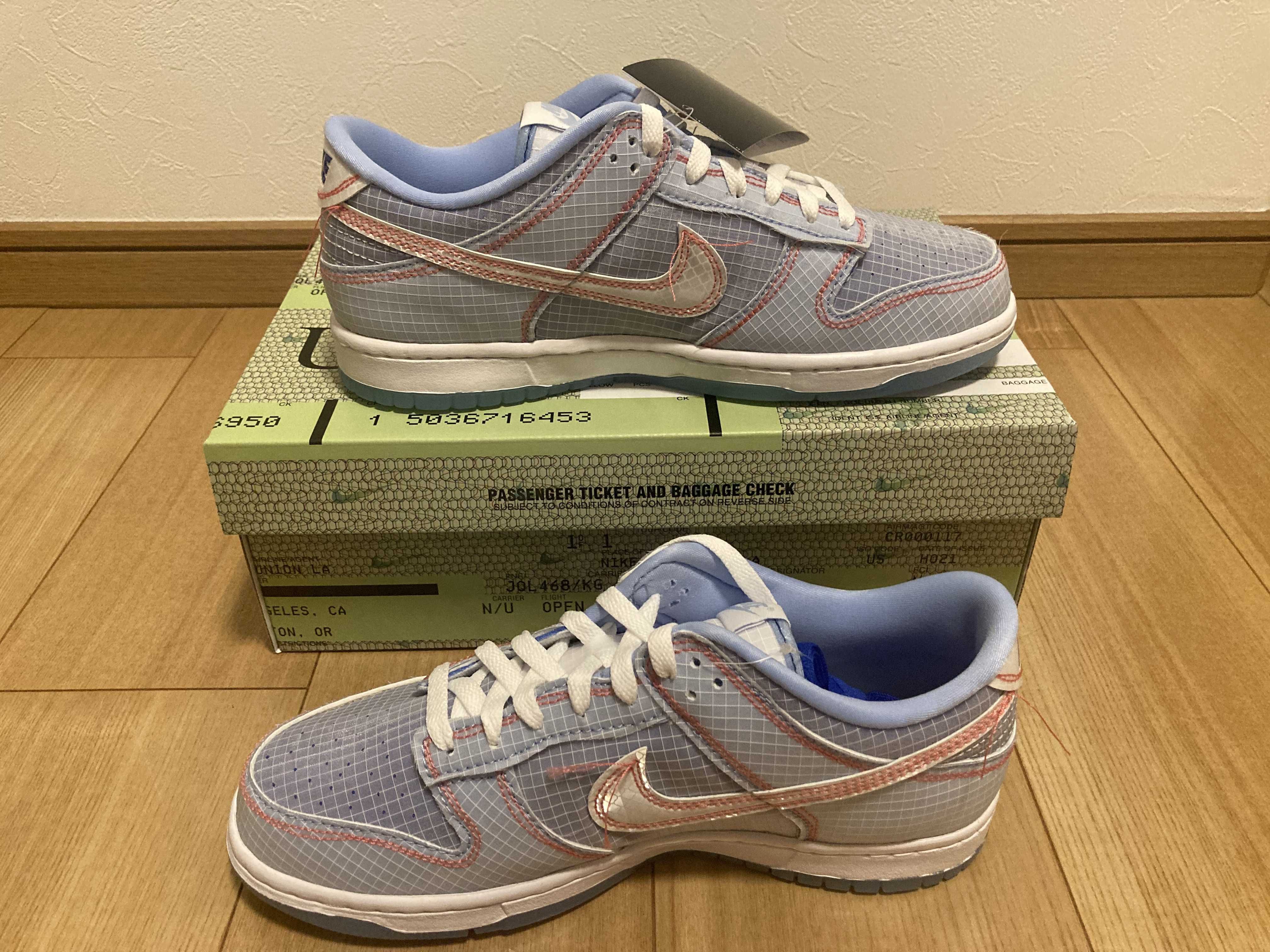 UNION × Nike Dunk Low "Argon"