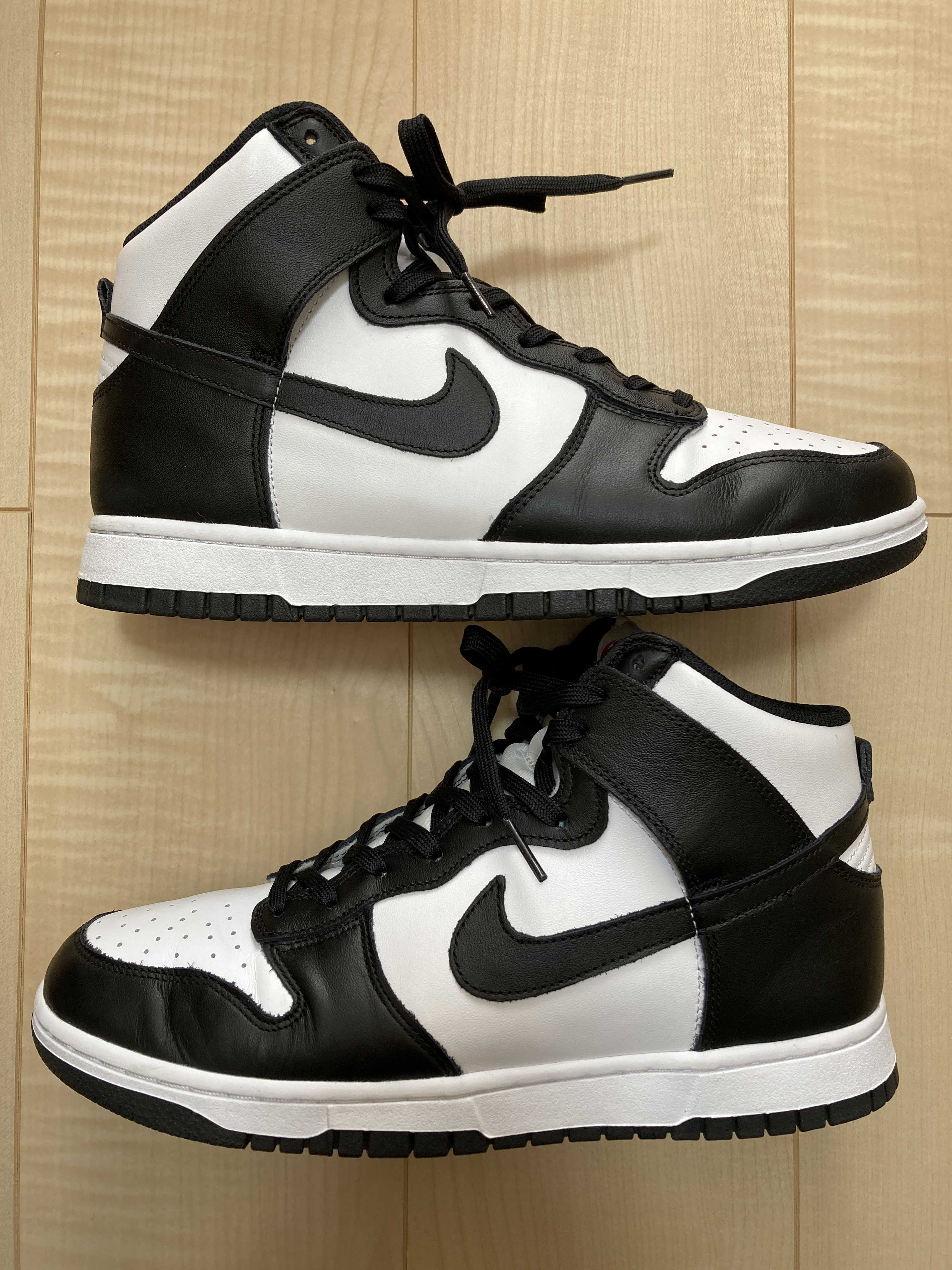 Nike Women's Dunk High "Black and White"