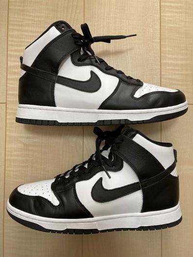 Nike Women's Dunk High "Black and White"