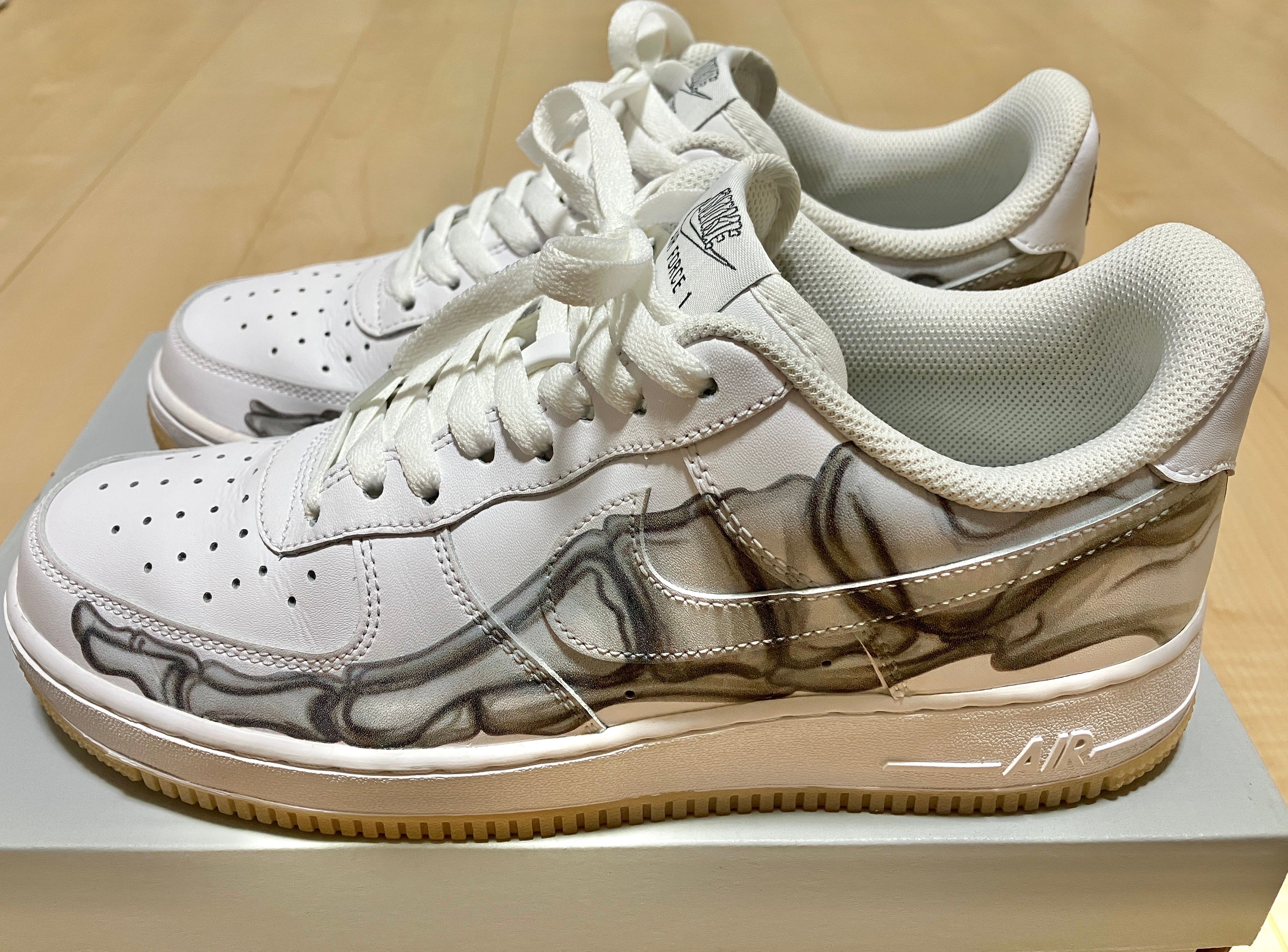 Nike Air Force 1 Low "White Skeleton"