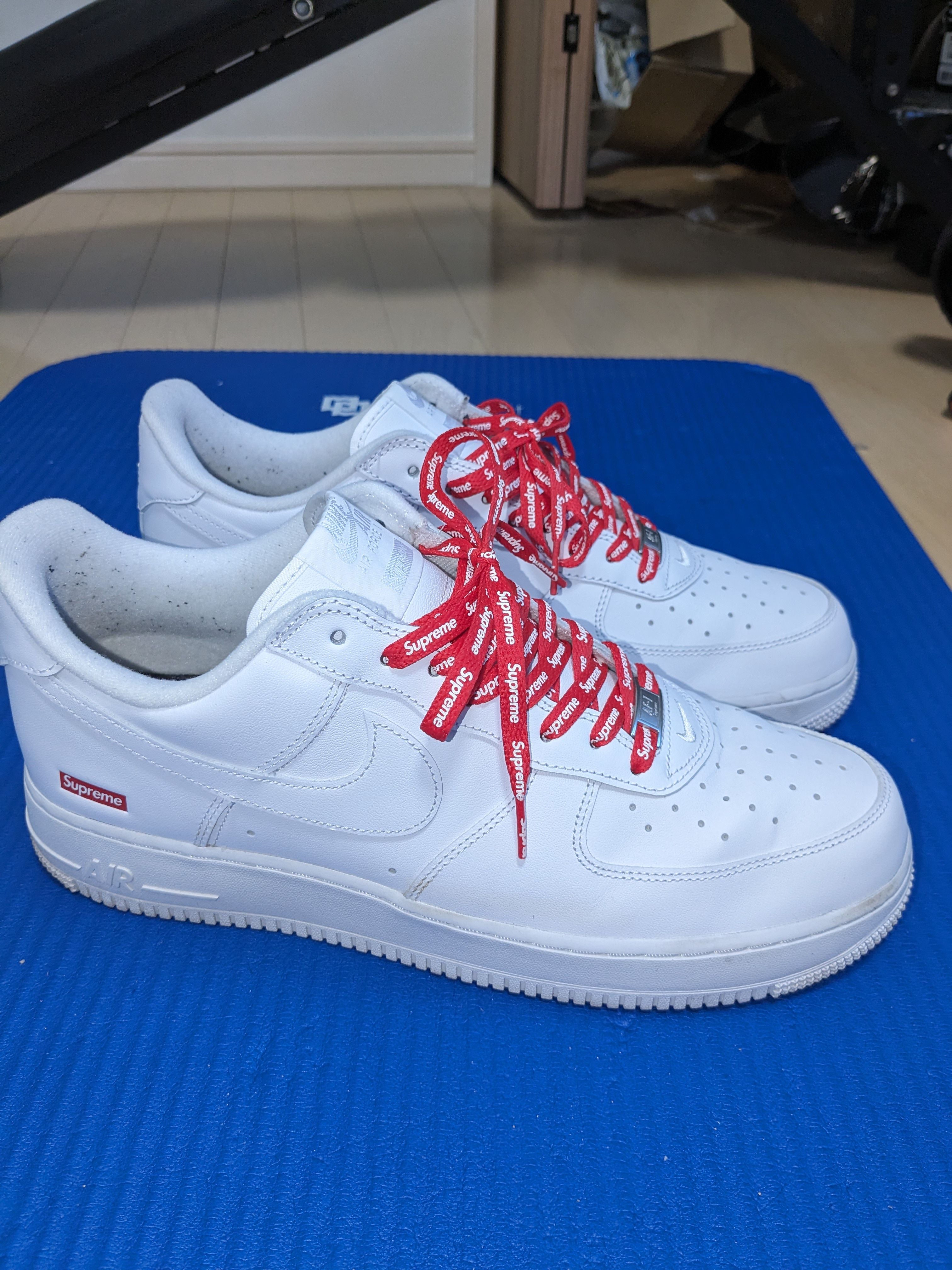 Supreme × Nike Air Force 1 Low "White"
