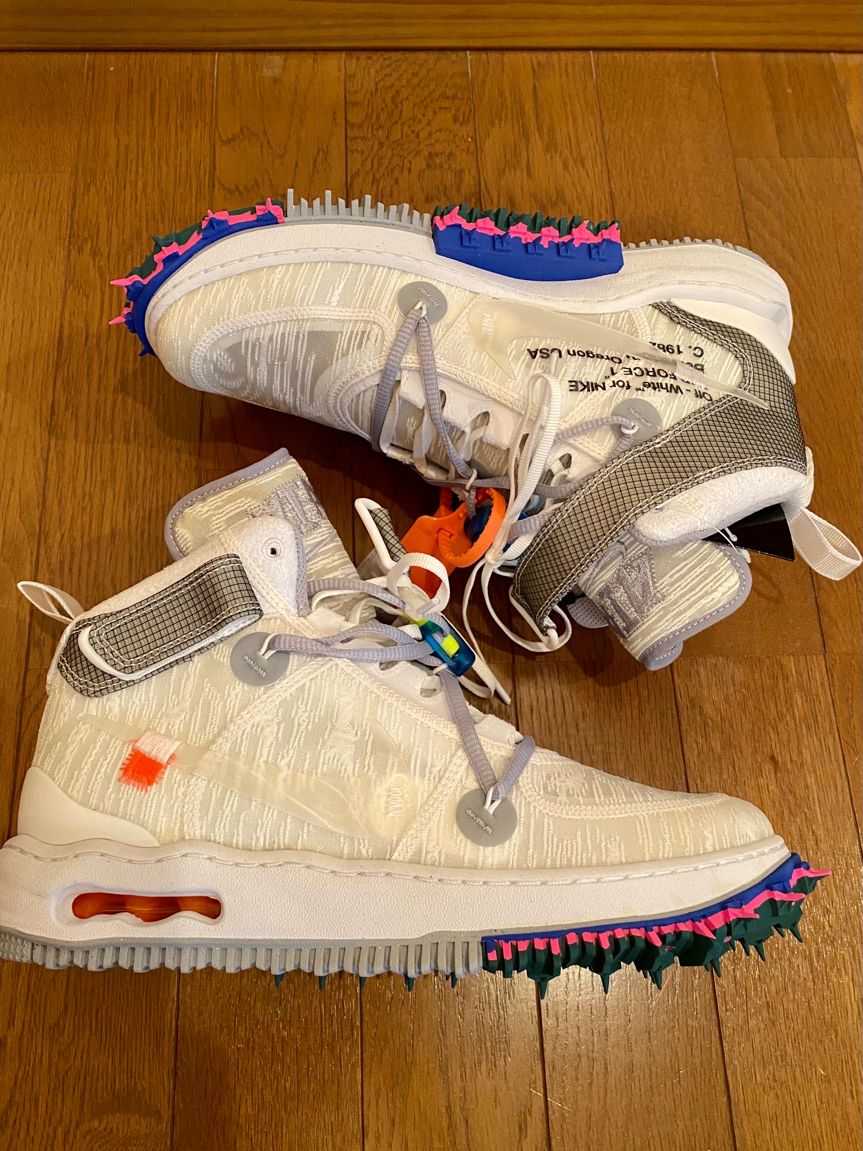 Off-White × Nike Air Force 1 Mid "White"