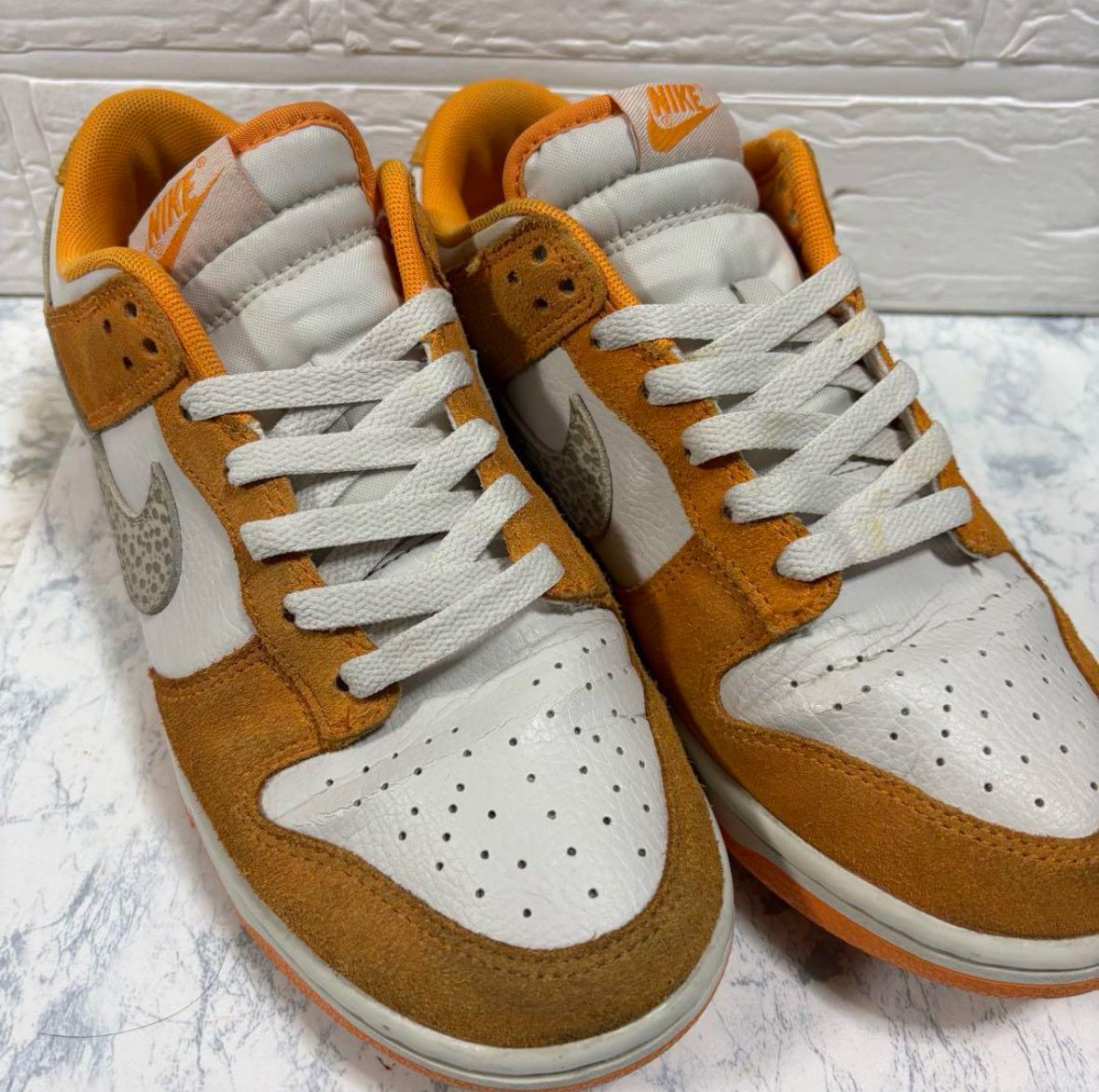 Nike Dunk Low Safari Swoosh "Kumquat"