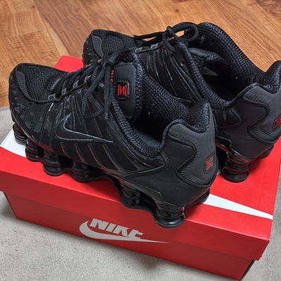 Nike Women's Shox TL "Black and Max Orange"