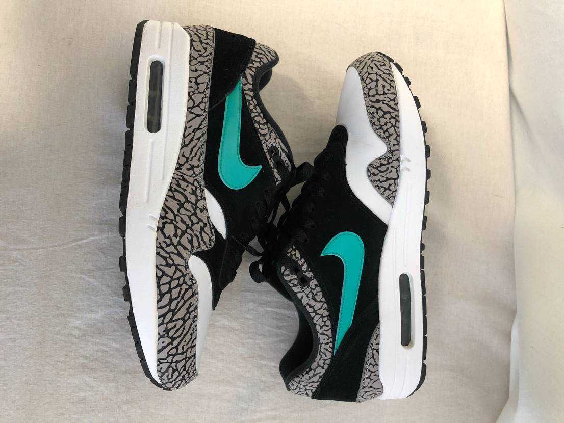 atmos × Nike Air Max 1 Premium Retro "Elephant/Safari" (2017)