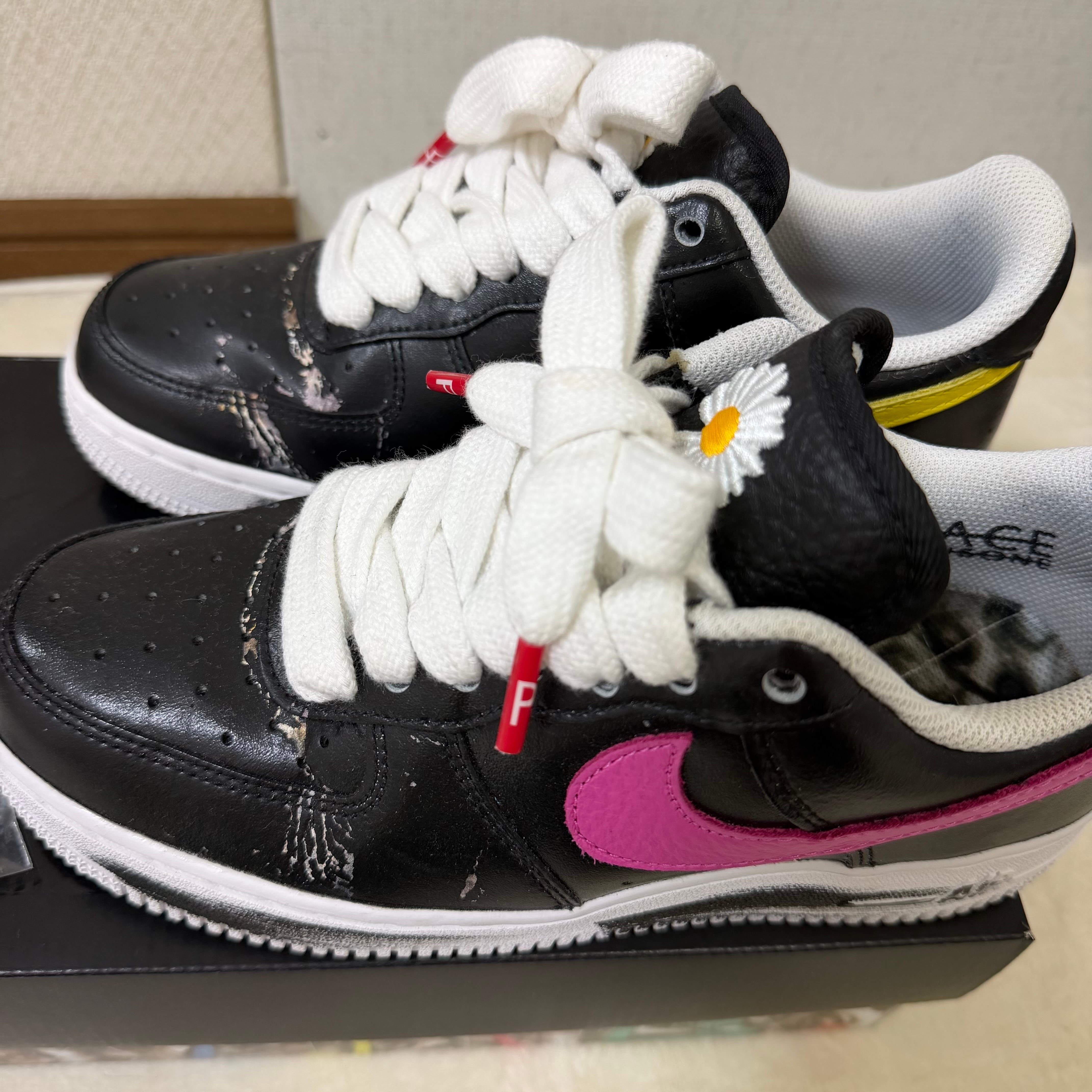 PEACEMINUSONE × Nike Air Force 1 Low '07 Para-Noise 3.0 "Black and Multi-Color" / G-DRAGON