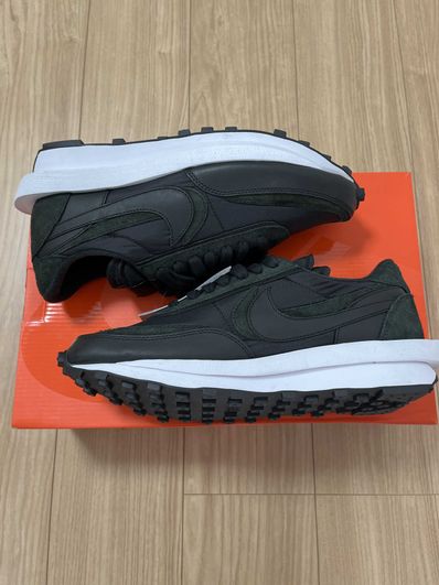 sacai × Nike LDV Waffle "Triple Black"