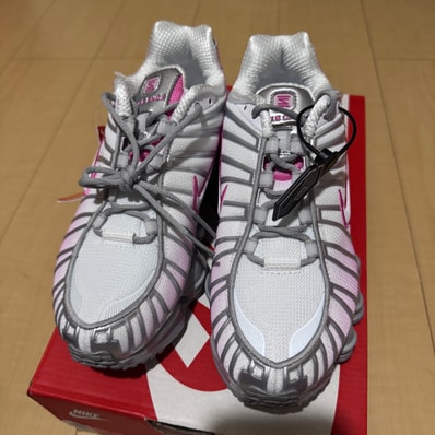 Nike Women's Shox TL "Metallic Platinum/Pinksicle"