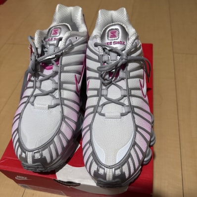 Nike Women's Shox TL "Metallic Platinum/Pinksicle"