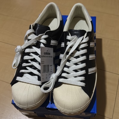 adidas Superstar Vintage "Core Black/Core White/Cream White"