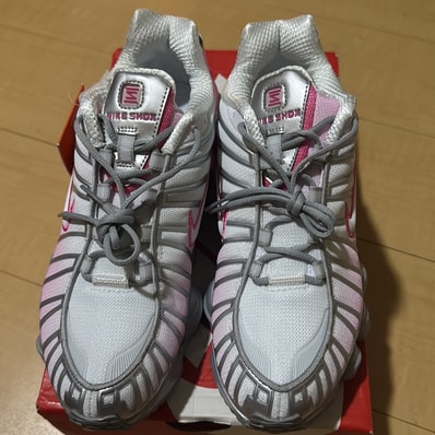 Nike Women's Shox TL "Metallic Platinum/Pinksicle"