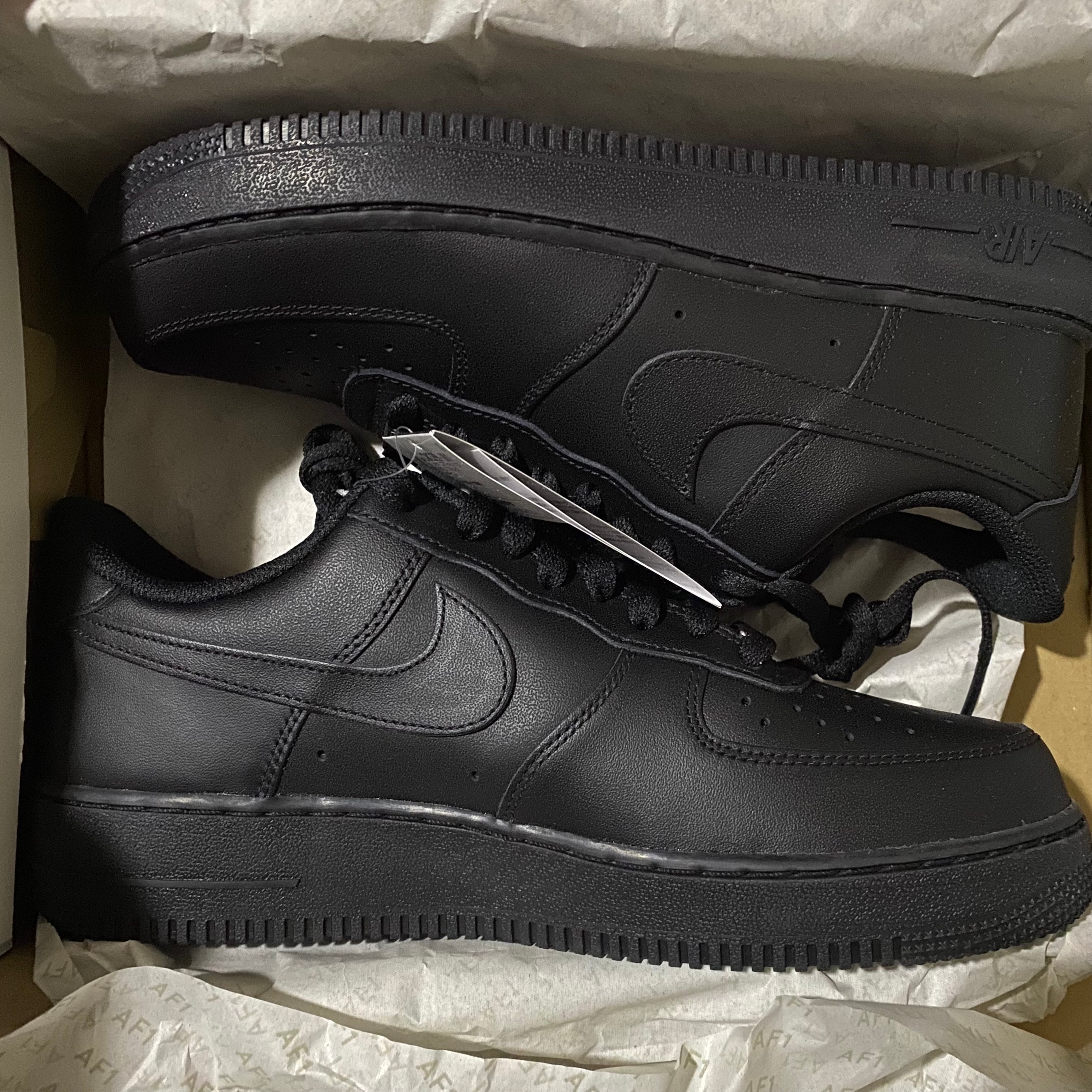 Nike Air Force 1 Low '07 "Black/Black"