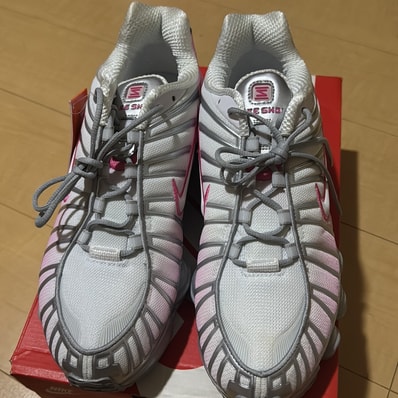 Nike Women's Shox TL "Metallic Platinum/Pinksicle"