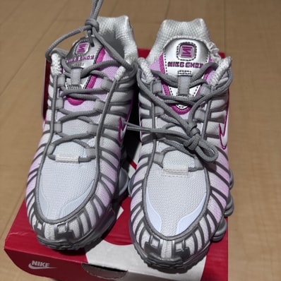 Nike Women's Shox TL "Metallic Platinum/Pinksicle"