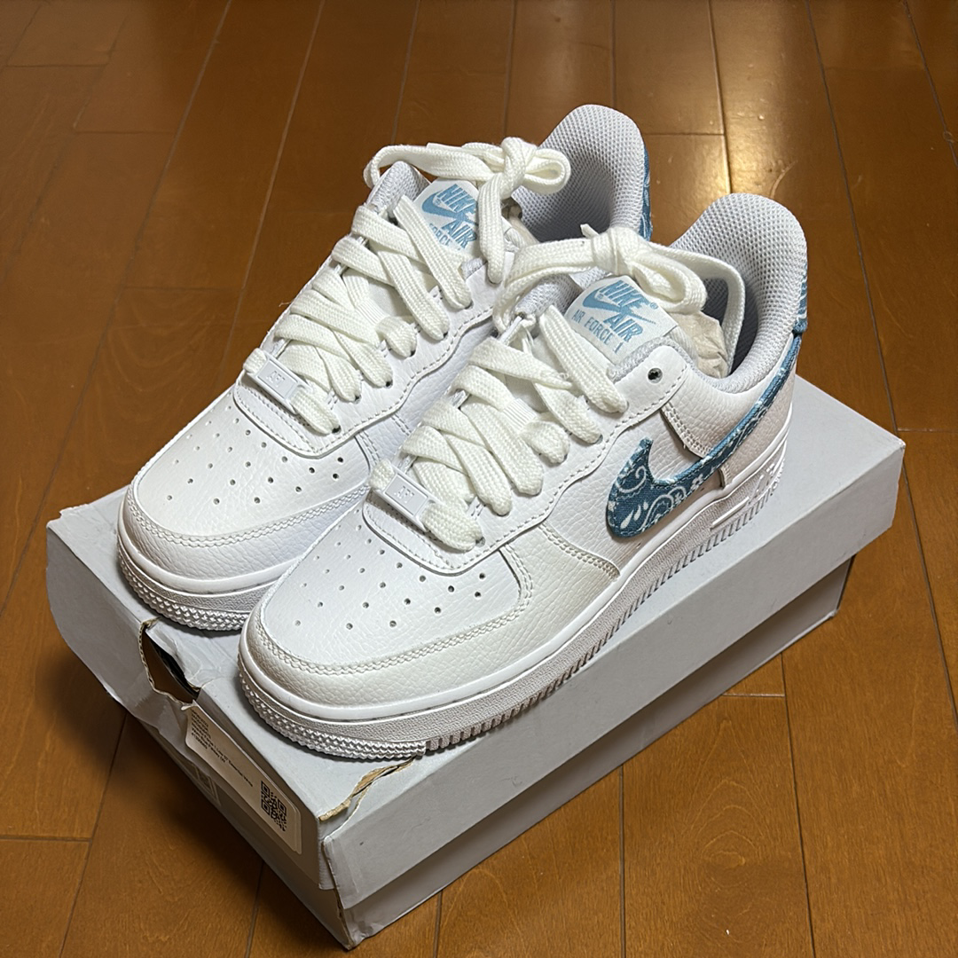 Nike Women's Air Force 1 Low '07 Essential "Blue Paisley"