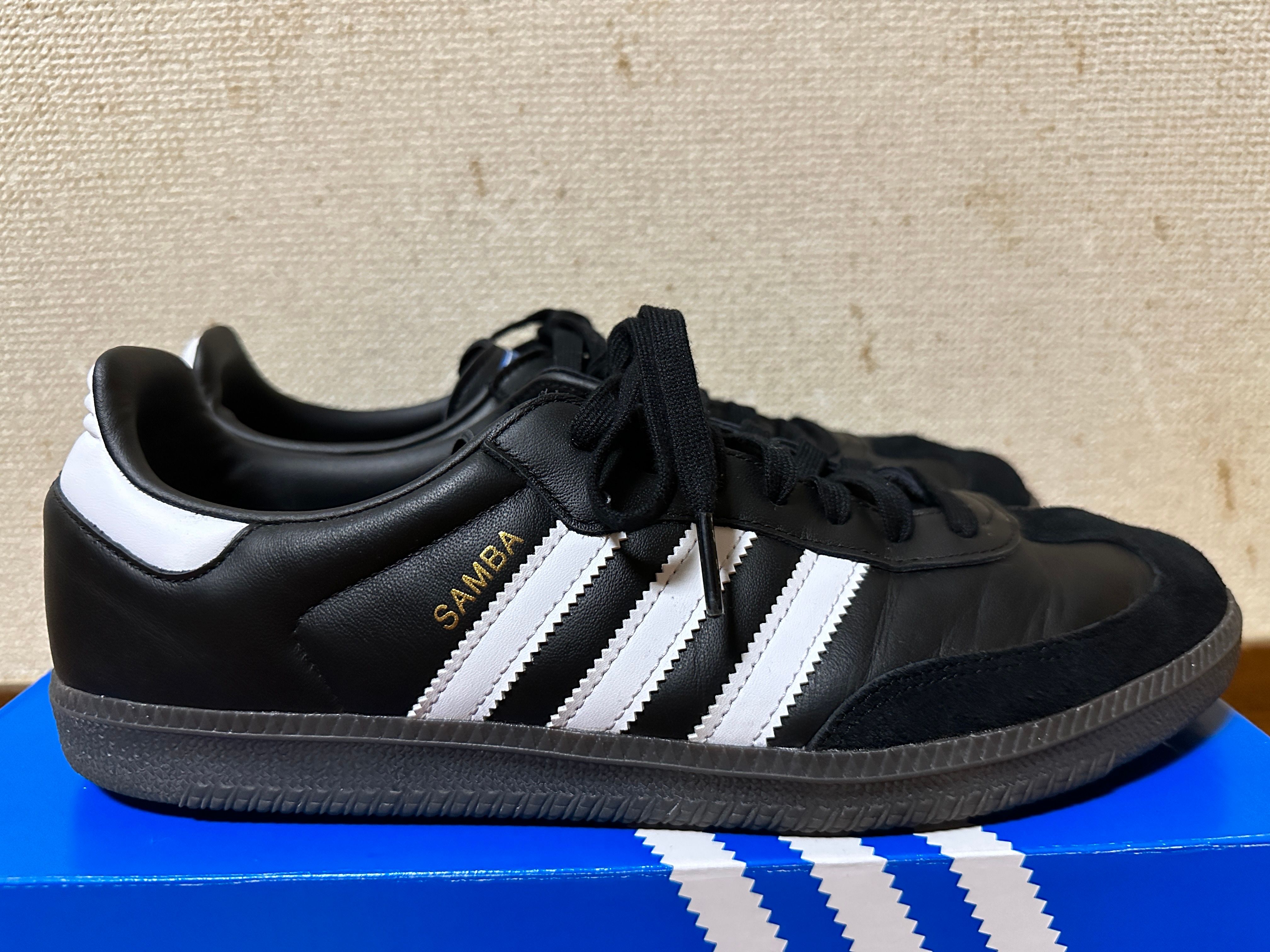 adidas Samba OG "Core Black/Cloud White/Gum"
